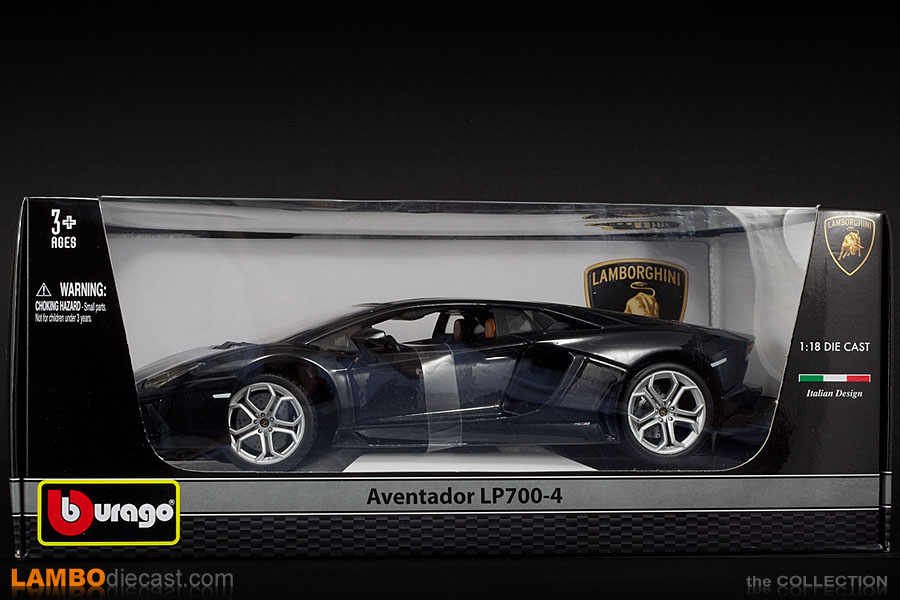 Lamborghini Aventador LP700-4 couleurs variables 1/18 Burago