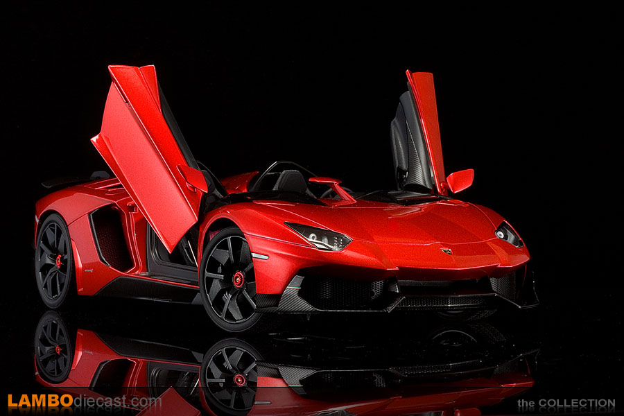 The 1/18 Lamborghini Aventador J from AUTOart, a review by