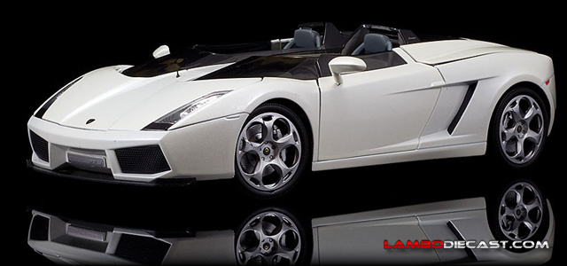 The 1/18 Lamborghini Concept S from Mondo Motors, a review by