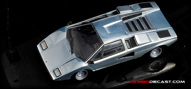 The 1/43 Lamborghini Countach LP400 from Minichamps, a review by 