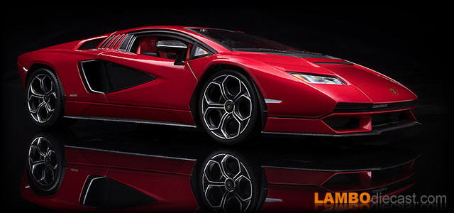 All New Maisto 1:18 Scale Diecast Model Car - Lamborghini Countach LPI 800-4