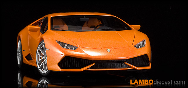 The 1/18 Lamborghini Huracan LP610-4 from AUTOart, a review by