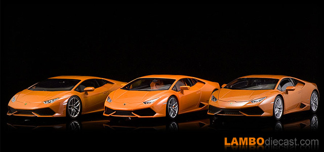 The 1/18 Lamborghini Huracan LP610-4 from AUTOart, a review by