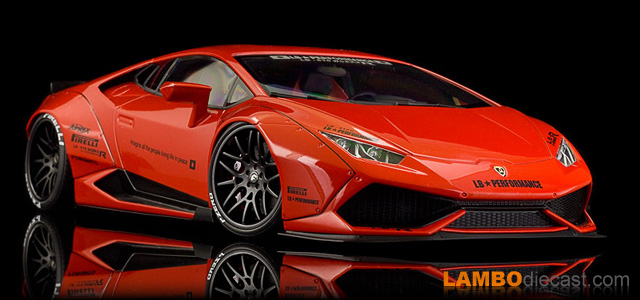 The 1/18 Lamborghini Huracan LB-Works from AUTOart, a review by