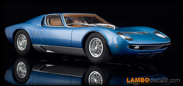 LAMBORGHINI MIURA 1:18 SCALE MODEL BY KYOSHO