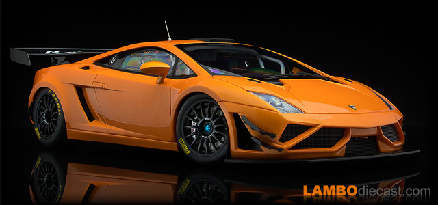 The 1/18 Lamborghini Gallardo GT3 FL2 from AUTOart, a review by