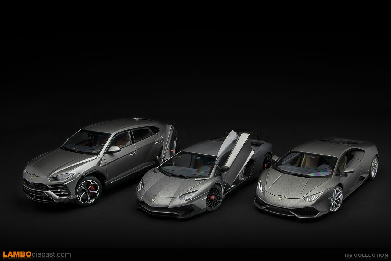 Grigio Titans Lamborghini models by AUTOart