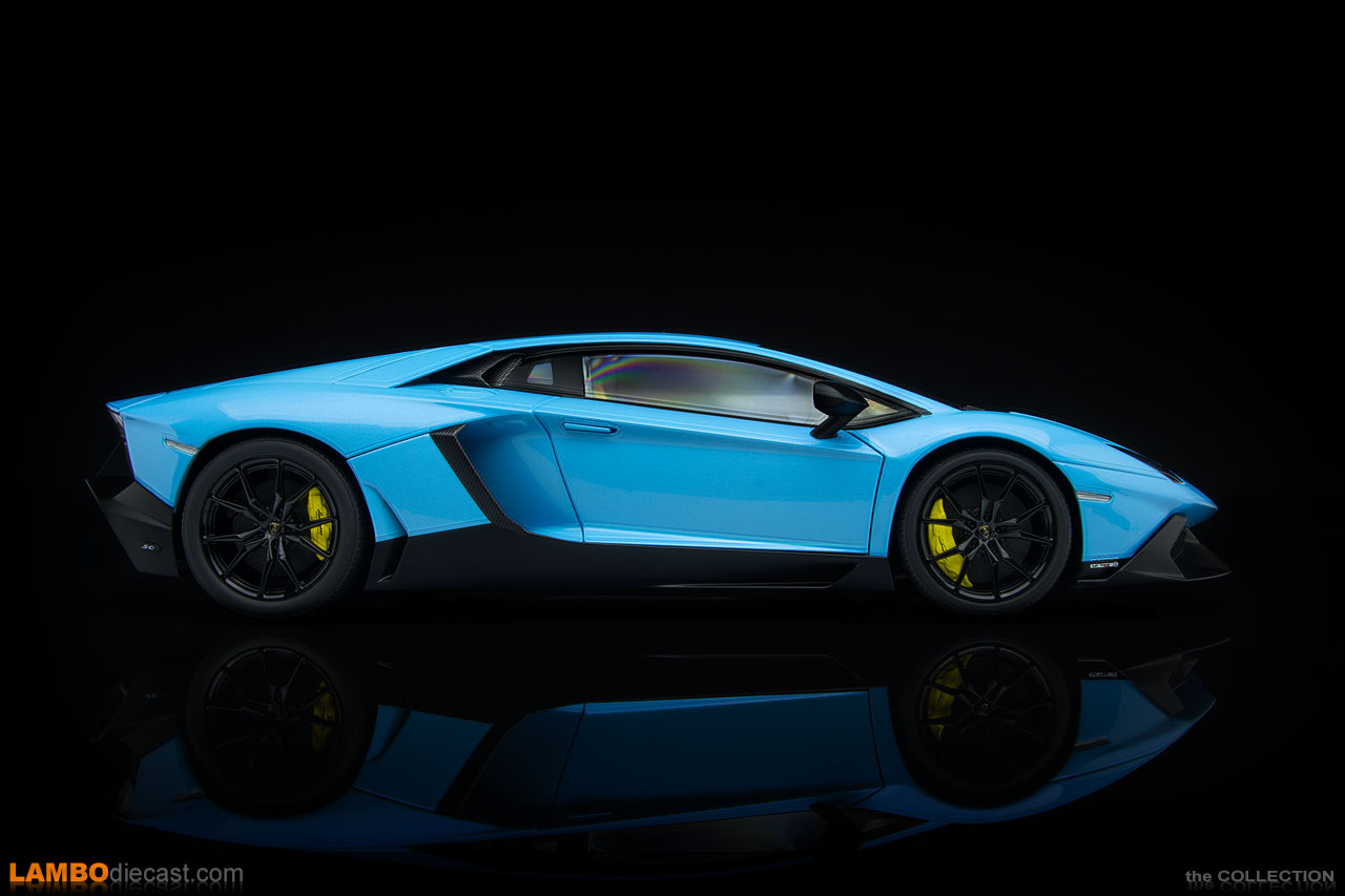 The 1/18 Lamborghini Aventador LP720-4 from AUTOart, a review by