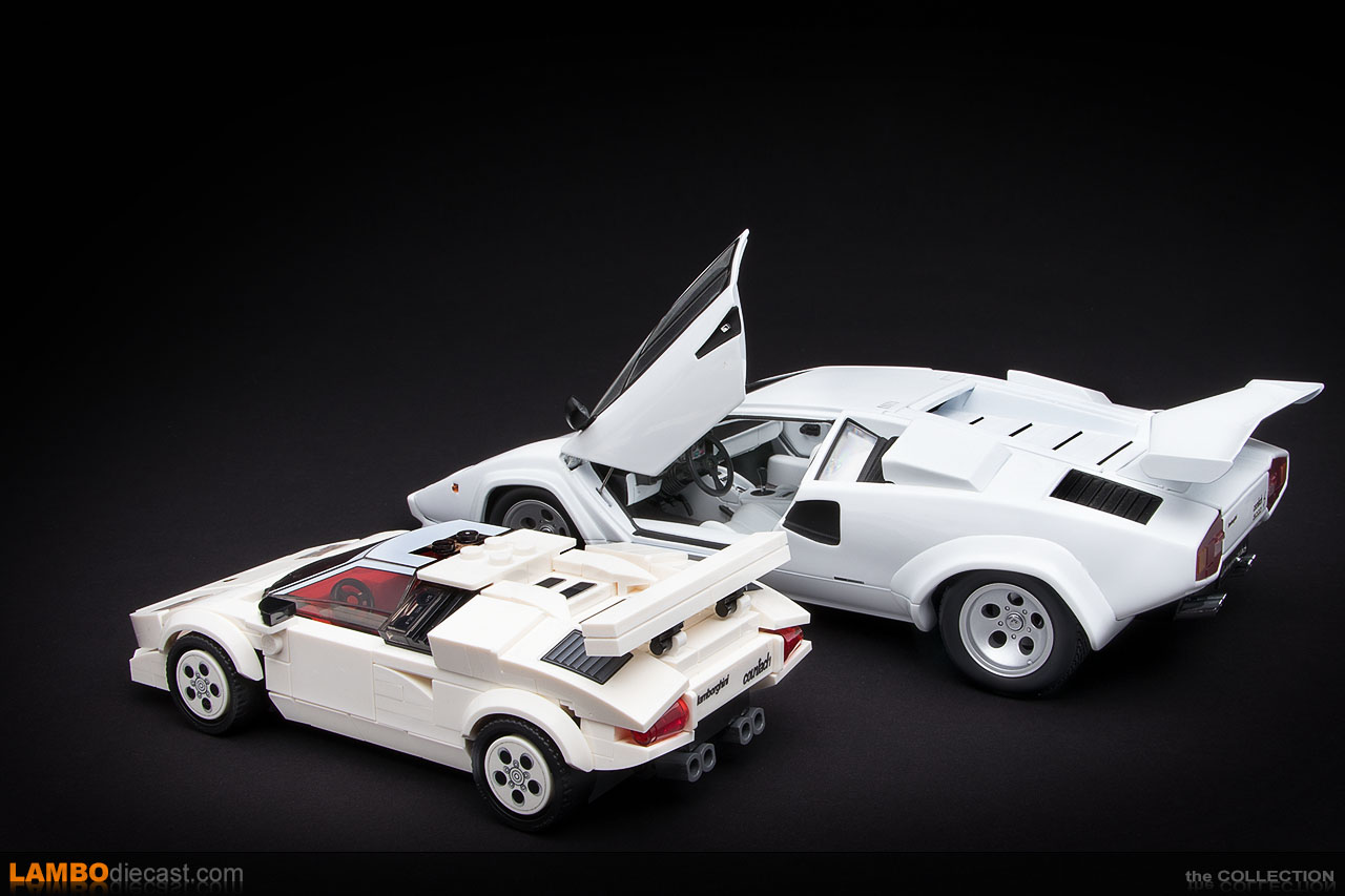 The 1/32 Lamborghini Countach LP400S from Lego, a review by 