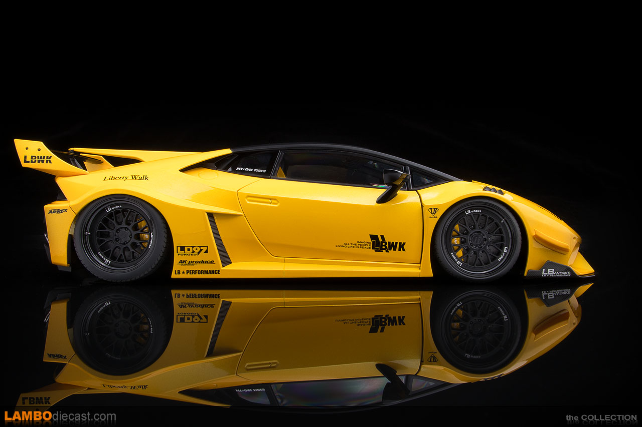 The 1/18 Lamborghini Huracan LB-Works Silhouette from AUTOart, a review ...