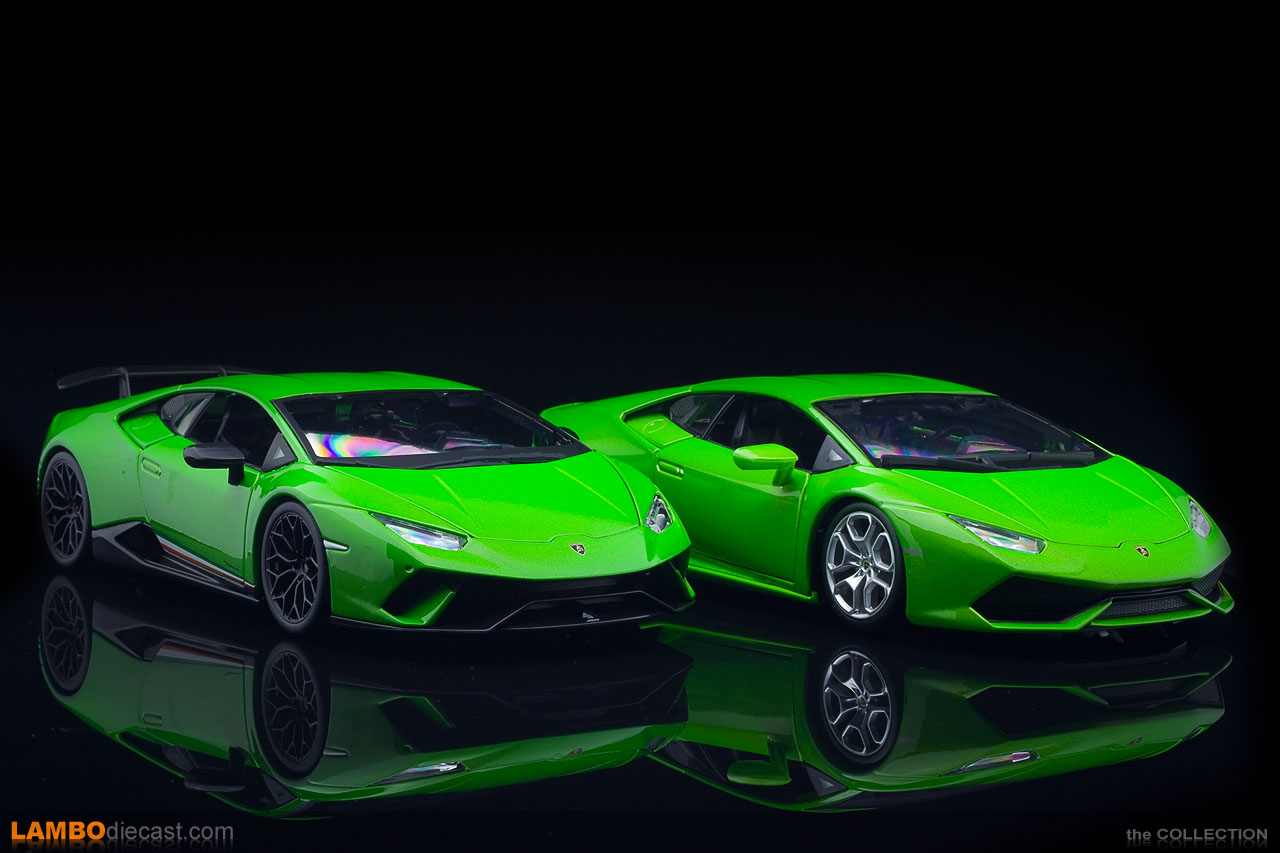 A lot of difference between the Huracan LP610-4 and the Performante