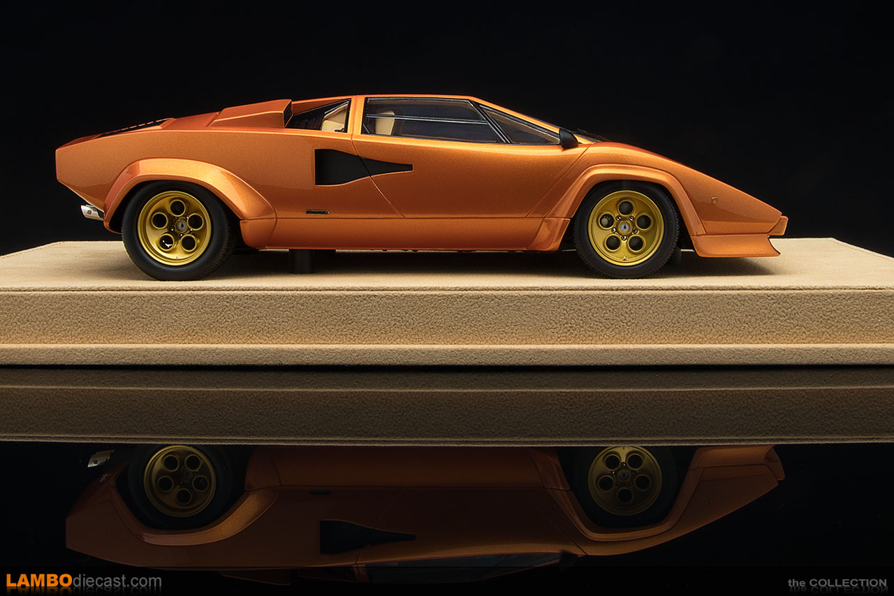 The stunning first series Countach LP400S wheels are one of the reasons why I wanted this specific model from IDEA