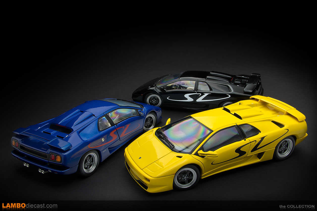 The 1/18 Lamborghini Diablo SV from AUTOart, a review by