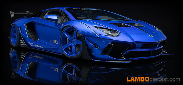 The 1/18 Lamborghini Aventador LB-Works Limited from AUTOart, a review by  