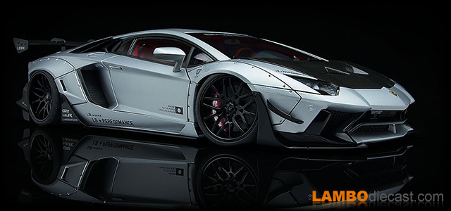 The 1/18 Lamborghini Aventador LB-Works Limited from AUTOart, a review by  