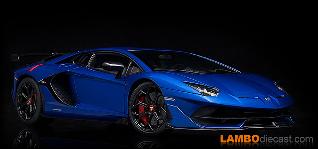 The 1/18 Lamborghini Aventador SVJ from AUTOart, a review by  