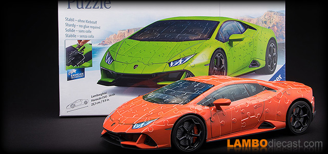 The 1/18 Lamborghini Huracan EVO from Ravensburger, a review by