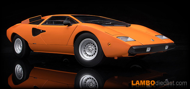 Lamborghini Countach LP400 - 1/18 by Kyosho
