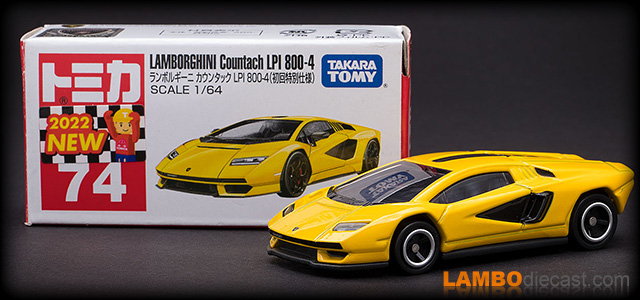 Lamborghini Countach LPI 800-4 by Tomica