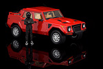 The Lamborghini LM002 is very big, 185cm tall in fact.