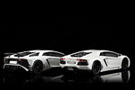 Rear view of the Avenador LP700-4 and LP750-4 Superveloce