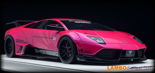 The 1/18 Lamborghini Murcielago LB-Works from AB Models, a review 