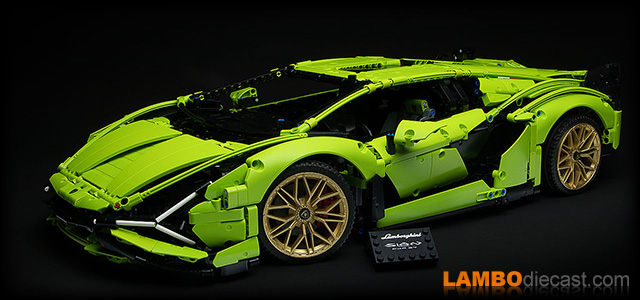 The 1/8 Lamborghini Sian FKP 37 from Lego, a review by 