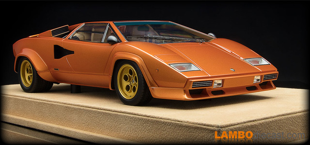 The 1/18 Lamborghini Countach LP400S from IDEA, a review by 