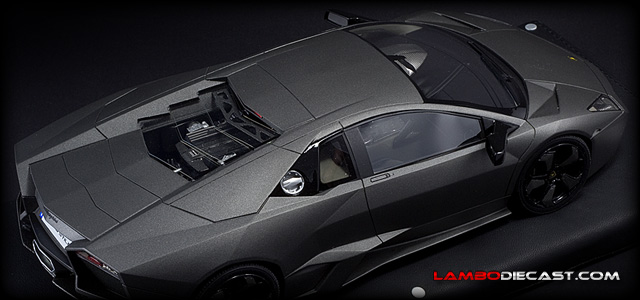 The 1/18 Lamborghini Reventon from MR, a review by LamboDieCast.com